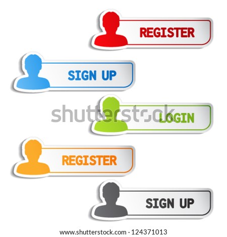 Login And Signup Button