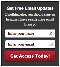 Mailchimp Signup Form Widget