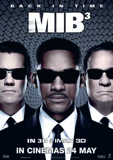 Men In Black 3 Blu Ray Poster