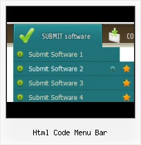 Menu Bar Design Html Code