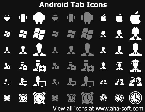 Menu Icons Android