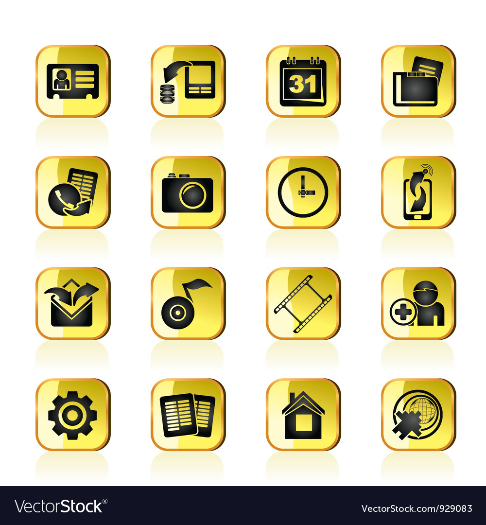 Mobile Menu Icons Free Download