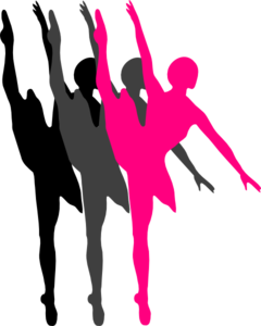 Modern Dancer Silhouette Clip Art