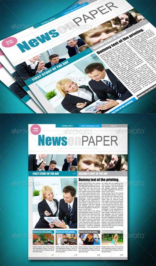 Newspaper Template For Mac Word