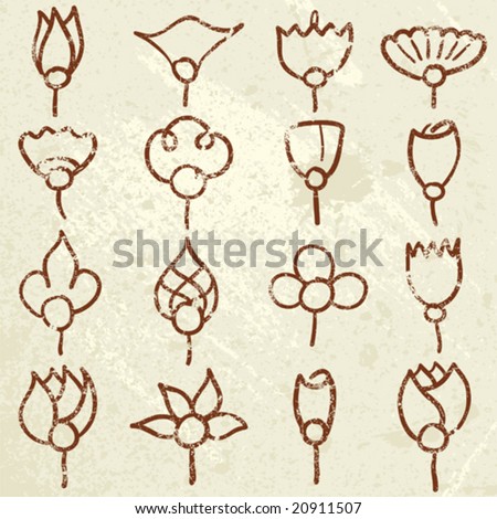 Pictures Of Flowers To Draw Easy