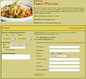 Potluck Signup Sheet Online