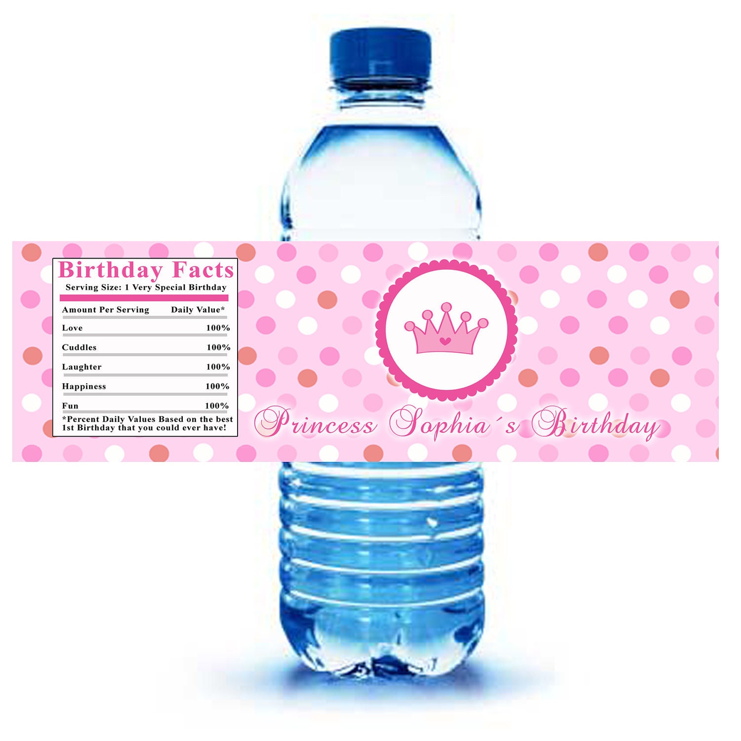 Printable Water Bottle Labels Baby Shower