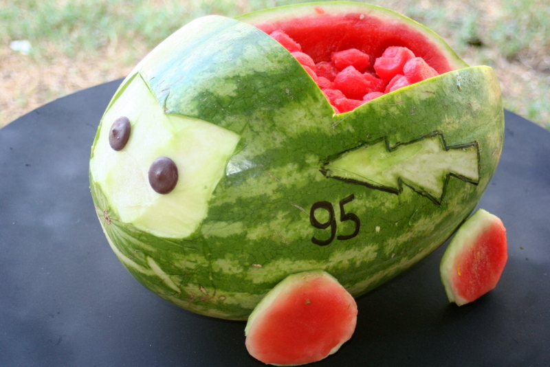 Simple Watermelon Carving Designs