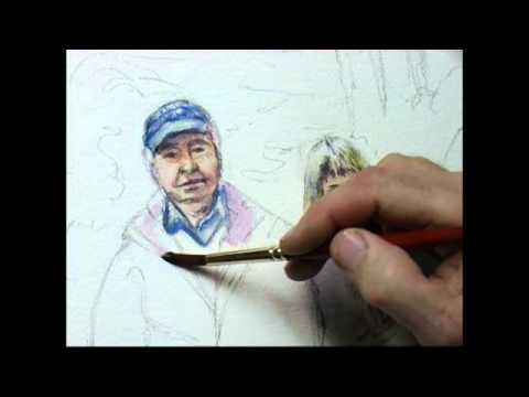 Step By Step Watercolor Painting Tutorial