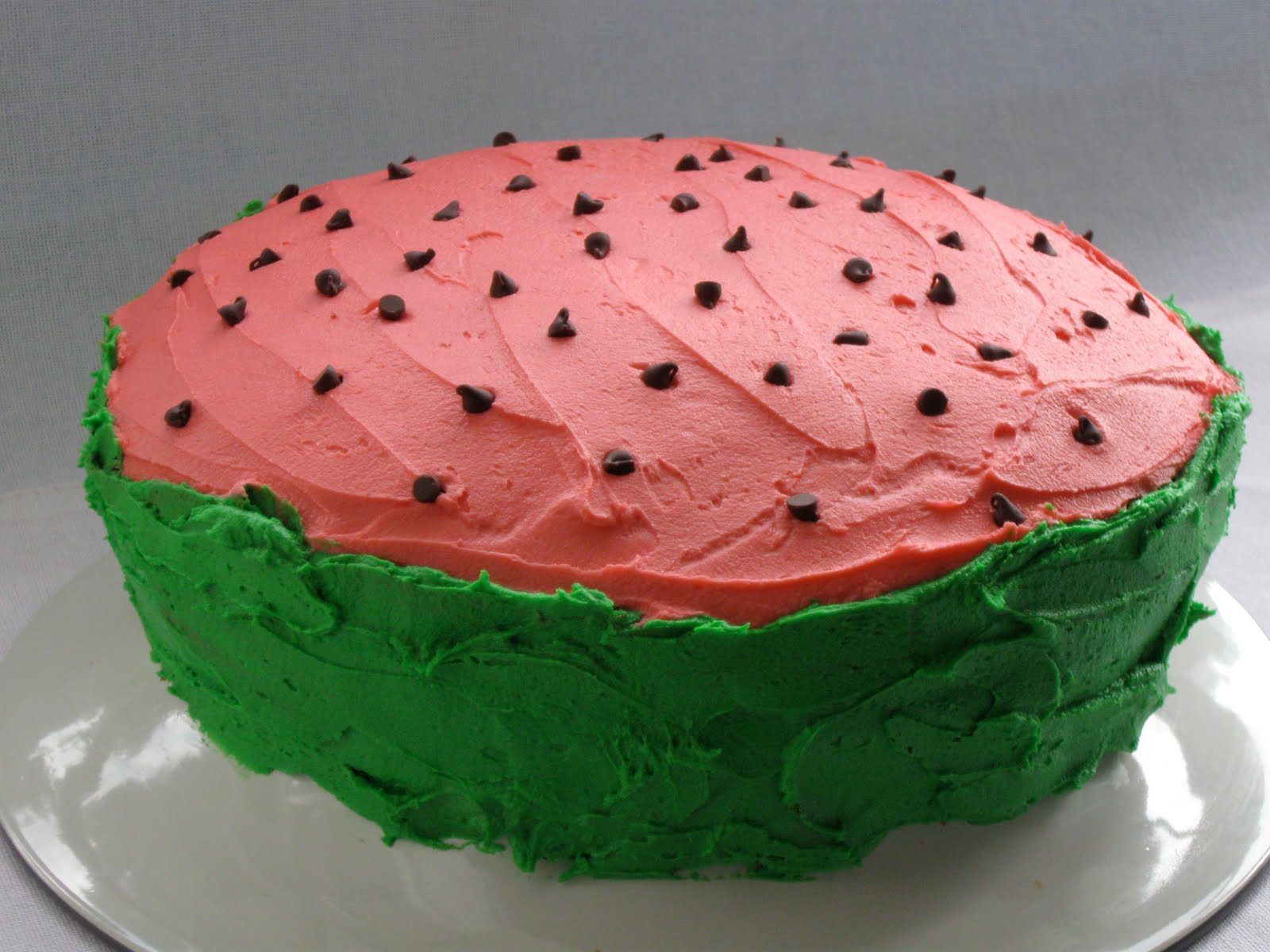 Strawberry And Watermelon Cake