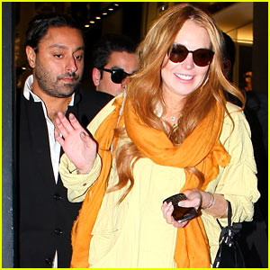 Vikram Chatwal And Lindsay Lohan