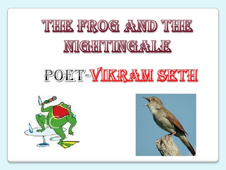 Vikram Seth Poems Ppt