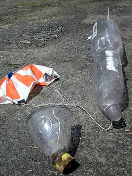 Water Bottle Rocket Parachute