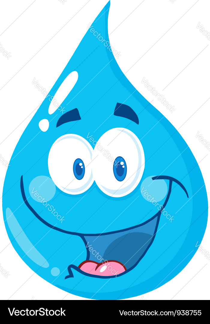 Water Drop Cartoon Picture
