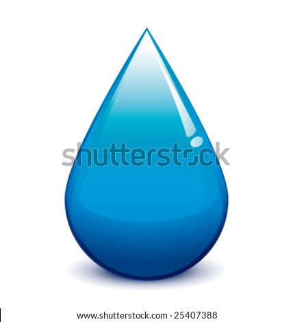 Water Droplet Vector