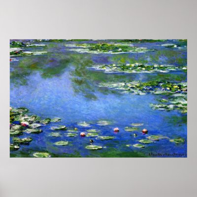 Water Lilies Monet Poster