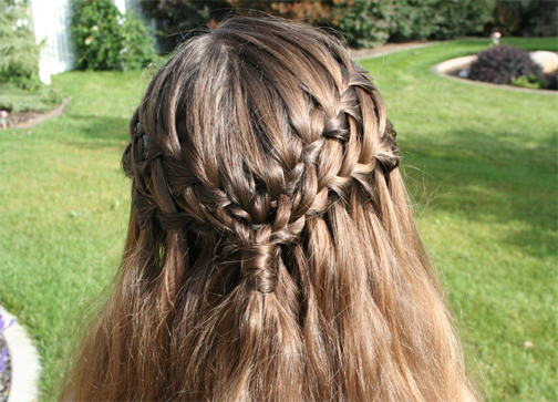 Waterfall Braid Instructions With Pictures