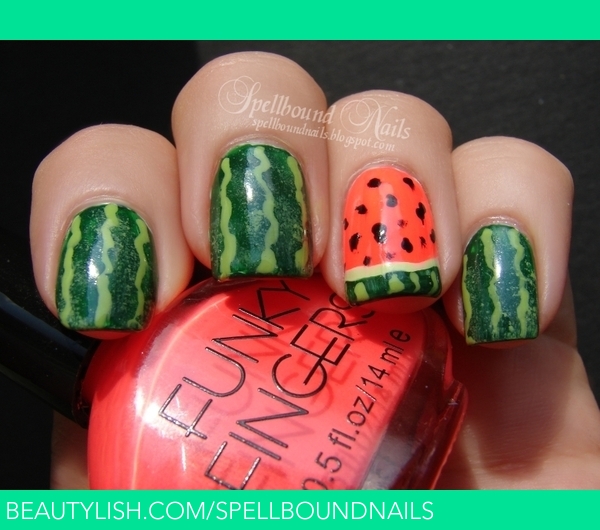 Watermelon Nails Pinterest