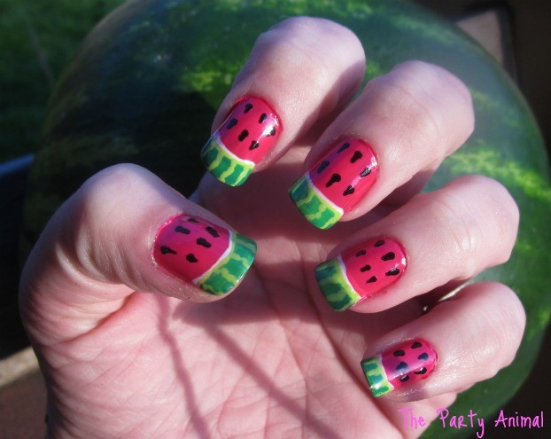 Watermelon Nails Tutorial