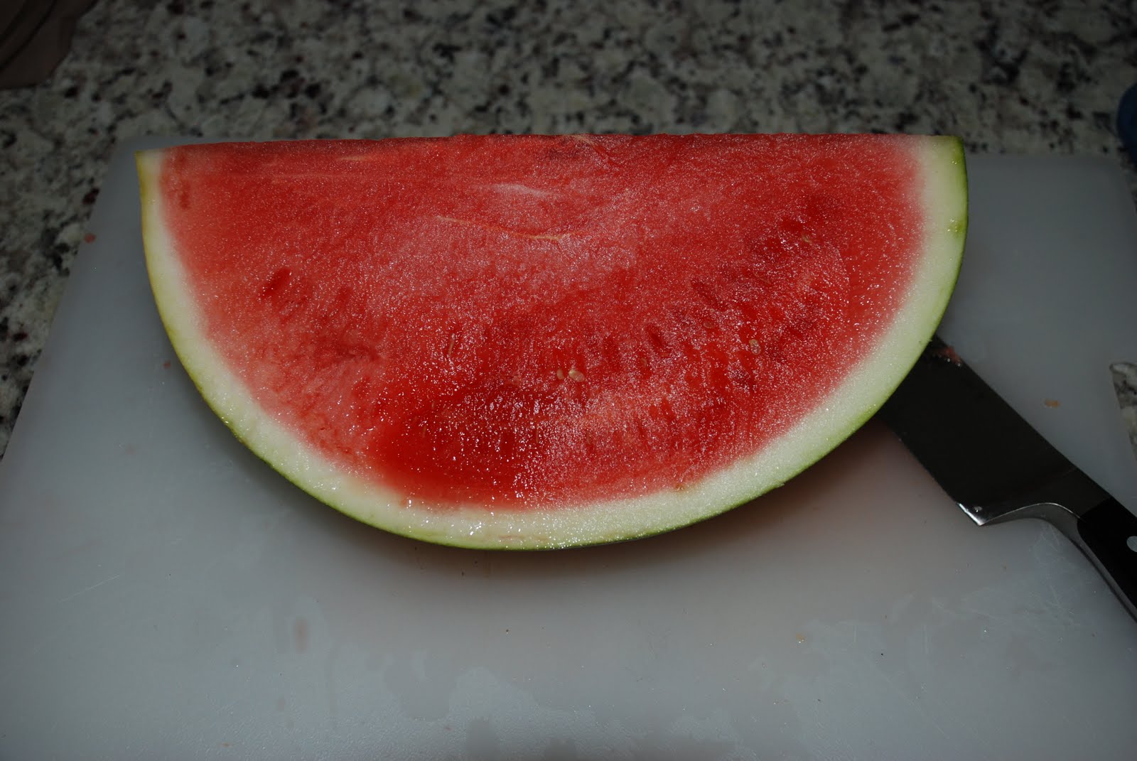Watermelon Sliced In Half