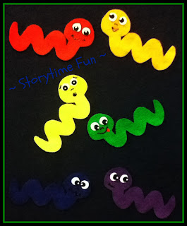 Wiggly Worms On Sticks