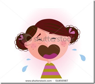 Woman Crying Cartoon