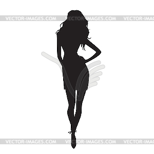 Woman Standing Clipart