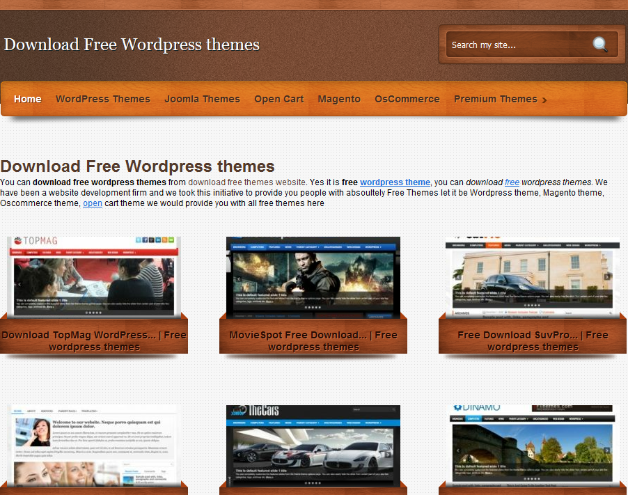 Wordpress Blog Themes Free